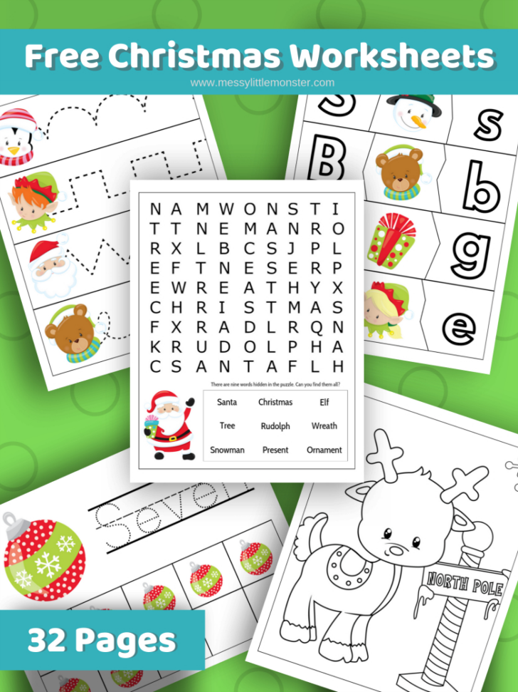 Christmas Activities Free Printable Worksheets