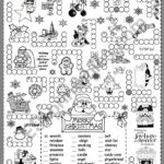 Christmas Puzzle   Esl Worksheetsilvanija   Worksheets Library Inside Christmas Puzzle Worksheets Printable
