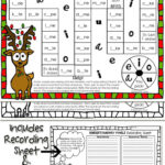 Christmas Reading Game Printable Inside Christmas Reading Worksheets For Kindergarten