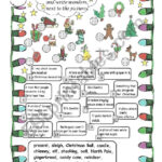 Christmas Riddles   Esl Worksheetmonika.79 In Christmas Riddles Worksheets
