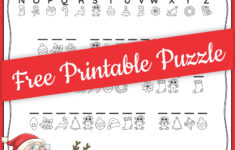 Christmas Secret Code Worksheet - Free Printable - Growing Play for Free Printable Christmas Secret Code Worksheets