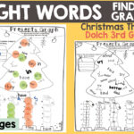 Christmas Sight Words 3Rd Grade For Christmas Sight Words Worksheets
