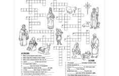 Christmas Story Crossword Puzzle - Printable with regard to Christmas Worksheets Crossword Puzzles