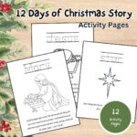 Christmas Story Worksheets Printables It'S Christmas David! Story With Regard To It&#039;s Christmas David Worksheets