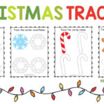 Christmas Symbols Tracing Worksheets   Preschool Mom For Christmas Line Tracing Worksheets