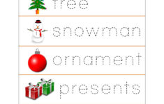 Christmas Tracing Worksheets - Raising Hooks within Free Christmas Tracing Worksheets