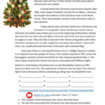 Christmas Tree. History And Traditio…: English Esl Worksheets Pdf Within History Of The Christmas Tree Worksheets