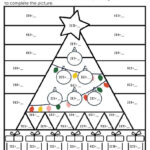 Christmas Tree Multiplication Coloring Sheets | Teachtastic Pertaining To Christmas Coloring Multiplication Worksheets