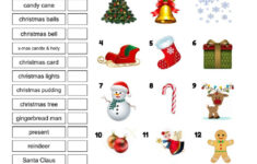 Christmas Vocabulary Online Activity - Worksheets Library regarding Esl Christmas Vocabulary Worksheets