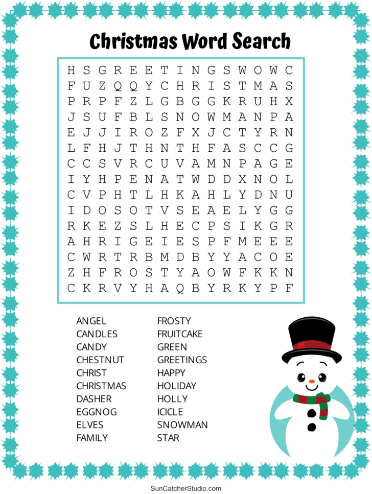 Free Printable Christmas Worksheets For Middle School Free Printable Christmas Worksheets For Middle School