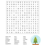 Christmas Word Search Printable (For Kids Or Adults) Intended For Christmas Picture Search Worksheets