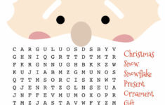 Christmas Word Searches – 25 Free Printables | Printabulls with Christmas Word Search Worksheets