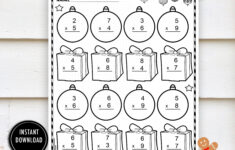 Christmas Worksheet Multiplication- "Math Worksheets" Winter in Christmas Math Multiplication Worksheets