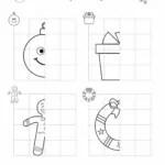 Christmas Worksheet   Symmetry Drawing | Planerium   Worksheets In Free Christmas Symmetry Worksheets