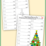 Christmas Worksheets: Multiplication And Division Of Fractions And Intended For Multiplying Fractions Christmas Worksheets