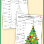 Christmas Worksheets: Order Of Operations With Integers | Teaching Intended For Order Of Operations Christmas Worksheets