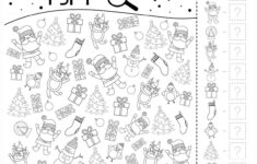 Christmas Worksheets | Skip To My Lou inside Free Printable Christmas Worksheets For Kids