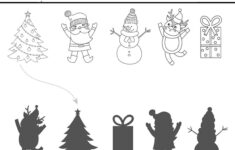 Christmas Worksheets | Skip To My Lou pertaining to Christmas Matching Worksheets Printable