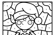 Colorlowercase Letter Christmas Preschool Worksheets throughout Color by Letter Christmas Worksheets