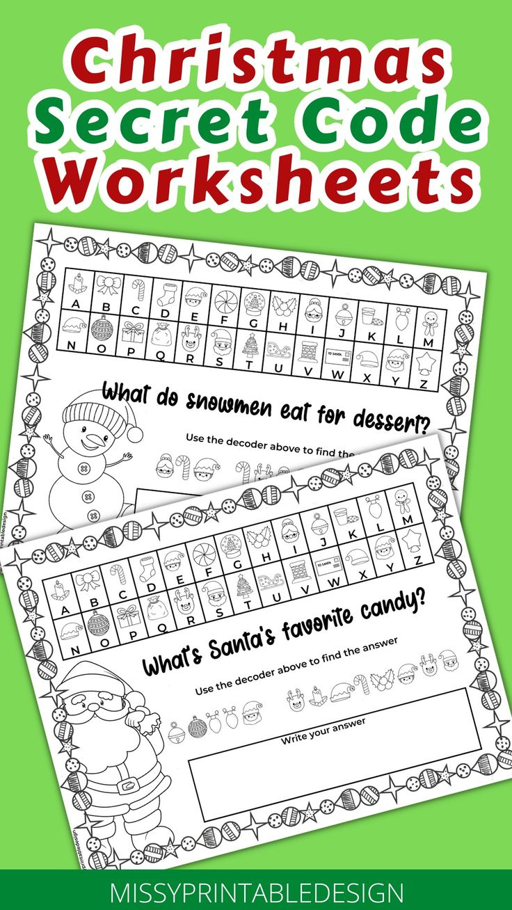 Crack The Code This Christmas With Our Free Christmas Secret Code regarding Free Printable Christmas Secret Code Worksheets