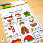 December Worksheets For Kindergarten: Fun And Easy To Use Inside Christmas Phonics Worksheets For Kindergarten