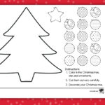 Decorate A Christmas Tree Cut And Paste Worksheet With Regard To Cut And Paste Christmas Tree Worksheets