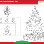 Decorate The Christmas Tree Worksheet   Color   Super Simple With Christmas Tree Worksheets
