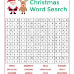 ☃️🎅🏼Santa'S Christmas Word Search Activity Page   Mama Likes This Intended For Free Christmas Word Search Worksheets