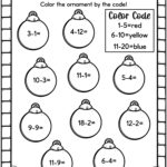 Easy Christmas Math Worksheets   Free!   Kids Activity Zone Inside First Grade Christmas Worksheets