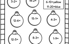 Easy Christmas Math Worksheets - Free! - Kids Activity Zone intended for Printable Christmas Math Worksheets