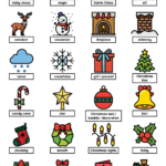 English For Kids Stepstep: Christmas Vocabulary Worksheets Inside Meaning Of Christmas Worksheets