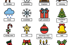 English For Kids Stepstep: Christmas Vocabulary Worksheets inside Meaning of Christmas Worksheets
