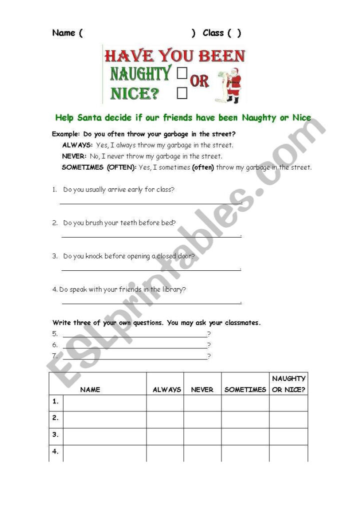 Christmas Worksheets For High School Christmas Worksheets For High School