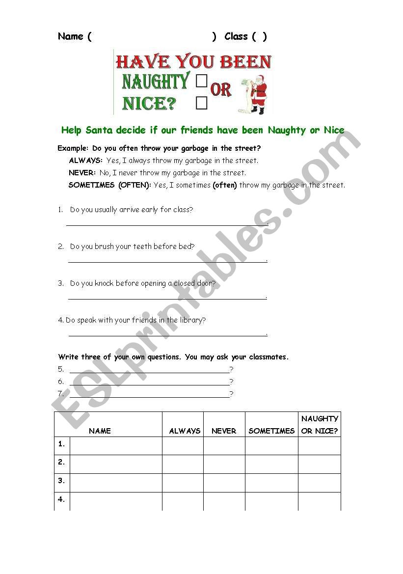 English Worksheets: High School Christmas Worksheet - Worksheets pertaining to Christmas Worksheets For High School