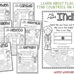 Explore Christmas Around The World With 8 Simple Crafts And Over Throughout Printable Worksheets Free Printable Christmas Around The World Coloring Pages