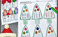 🎄 Free Christmas Fact Families – Addition And Subtraction Math throughout Christmas Addition and Subtraction Worksheets