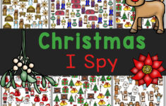 🎄 Free Christmas I Spy Printable Worksheets with Christmas I Spy Worksheets