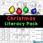 🎄 Free Christmas Literacy Worksheets For Kindergarten Regarding Kindergarten Christmas Cvc Worksheets