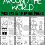 Free Christmas Around The World Coloring Pages Intended For Printable Worksheets Free Printable Christmas Around The World Coloring Pages