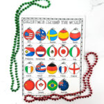 Free Christmas Around The World Worksheet Within Christmas Map Skills Worksheets