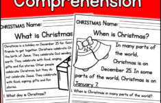 Free Christmas Comprehension Worksheet Grade 2, Download Free intended for Free Christmas Reading Comprehension Worksheets For 2Nd Grade