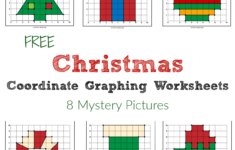 Free Christmas Coordinate Graphing Worksheets - The Activity Mom intended for Free Printable Christmas Coordinate Graphing Pictures Worksheets
