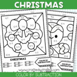 Free Christmas Fact Families   Addition And Subtraction Math For Free Christmas Subtraction Worksheets
