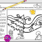 Free Christmas Following Directions Worksheets For Kindergarten With Christmas Following Directions Worksheets