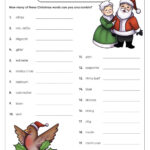 Free Christmas Games, Worksheets, And Activities   Hislifelearner For Super Teacher Worksheets Scrambled Christmas Answers