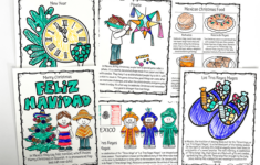 Free Christmas In Mexico Worksheet throughout Feliz Navidad Christmas in Spanish Speaking Countries Worksheets Answers