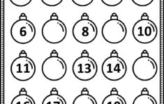 Free Christmas Math Worksheets For Kindergarten – Eduflakes with regard to Free Printable Worksheets For Kindergarten Christmas