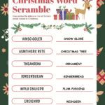 Free Christmas Unscramble Worksheet, Download Free Christmas Intended For Super Teacher Worksheets Scrambled Christmas