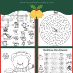 Free Christmas Worksheets: Coloring Sheets, Word Search & More Within Christmas Activities Worksheets Free