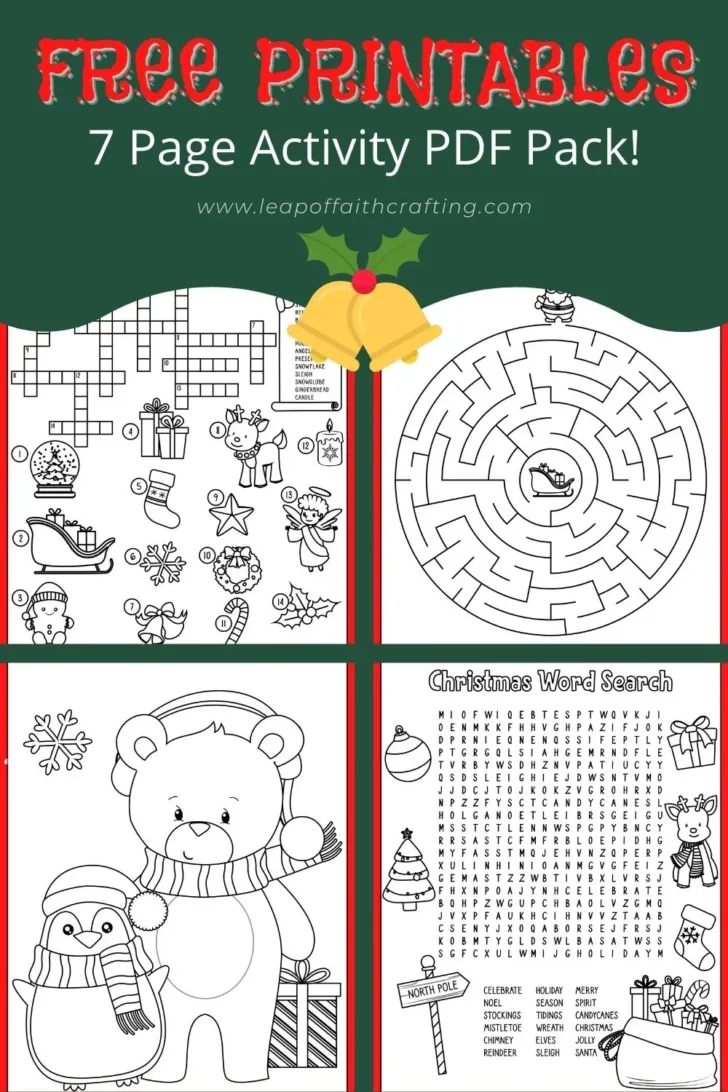Christmas Activities Worksheets Free